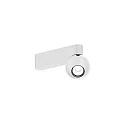 ceiling luminaire LECA 1.0 1 flame, cardanic swivelling IP20, white matt dimmable
