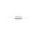 wall luminaire LARRA OPAL 1.0 S14d IP20, gunmetal dimmable