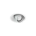 recessed spotlight QITO 1.0 round, cardanic IP20, white matt dimmable
