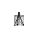 Shade WIRO 1.8 CAGE, lacquered steel, without suspension + lamp, black