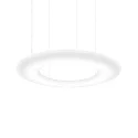 LED Design Pendant luminaire GIGANT 16.0, Ø 160cm, steel / LLDPE, white, 3000K