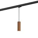Pendant luminaire RAY 2.0 PAR 16 for 3-phase tracks, GU10 max. 12W, incl. adapter, copper
