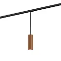 Pendant luminaire RAY 2.0 PAR 16 for 1-phase tracks, GU10 max. 12W, copper