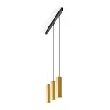Pendant luminaire HEXO MULTI 3.0 PAR16, GU10 max. 12W, without canopy, gold