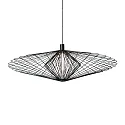 pendant luminaire WIRO 3.0 DIAMOND CEILING SUSP E27 IP20, black 