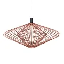 pendant luminaire WIRO 2.0 DIAMOND CEILING SUSP E27 IP20, copper 