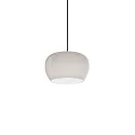 pendant luminaire WETRO 2.0 1 flame Dim-To-Warm IP20, taupe, white dimmable