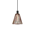 pendant luminaire WIRO 1.0 CONE CEILING SUSP E27 IP20, rust 