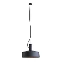Pendant luminaire ROOMOR 1.0 PAR16, GU10, 250cm, deep black, with shade 3.0