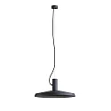 Pendant luminaire ROOMOR 1.0 PAR16, GU10, 250cm, deep black, with shade 4.0