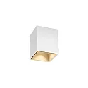 downlight BOX MINI 1.0 square, surface-mounted version IP20, champagner dimmable