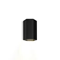 Wall luminaire HEXO MINI 1.0 PAR16, GU10 max. 12W, black