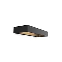 LED Wall luminaire BENTO 3.6, Up&Down, 36cm, 8W 3000K, CRi >90, dimmable, black