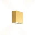 LED Wall luminaire CENTRAL 2.0, Up&Down, 8W 3000K, CRi >90, dimmable, gold