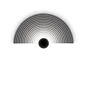wall luminaire TAPIS WALL SURF 2.0 IP20, grey dimmable