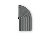cover TAPIS 3.1 long, mechanical, grey, marble