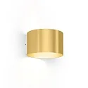 LED Wall luminaire RAY 2.0, Up&Down, 2x 3W 1800-2850K, dimmable, angle adjustable, gold