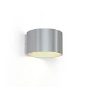 wall luminaire RAY WALL SURF 1.0 IP20, brushed aluminium dimmable