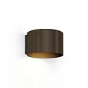 wall luminaire RAY WALL SURF 1.0 IP20, bronze dimmable