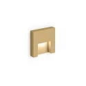 staircase luminaire RETO 0.8 down, square, asymmetrical IP20, champagner dimmable