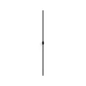 LED Design Wall luminaire FINLIN 2.0, 105cm, 12W 3000K, CRi >90, dimmable, black