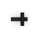 wall luminaire CENO WALL SURF 2.0 IP20, black matt dimmable