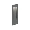 wall recessed luminaire ORIS OUTDOOR WALL REC 0.7 / 350/500/700MA down, current constant, indirect IP65, grey, mat 