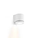 LED Outdoor Wall luminaire TUBE 1.0, IP65, 1-sided, 8W 3000K 38°, CRi >90, dimmable, white