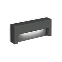outdoor wall luminaire RETO OUTDOOR WALL SURF 2.0 IP65, anthracite dimmable