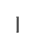 outdoor luminaire GATE 1.0 1 flame, round, without socket IP65, anthracite dimmable