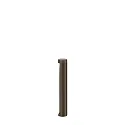 outdoor luminaire GATE 1.0 1 flame, round, without socket IP65, bronze dimmable