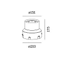 Wever & Ducré Accessory for Outdoor LED Recessed luminaire CHART (ASYM) 1.6 / MAP (ASYM) 1.6 - recessed housing
