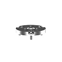 Surface mounting plate for LED Floor lamp SWAM FLOOR