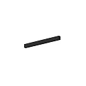 ceiling canopy 1.3 3-fold, black