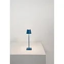battery table lamp POLDINA MICRO IP65, white dimmable