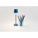 battery table lamp POLDINA MICRO IP65, white dimmable