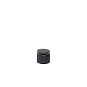 Zafferano battery table lamp PUSH-UP TAVOLO PRO cylindrical, adjustable, with diffuser IP54, dark grey, lacquered dimmable